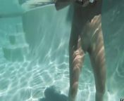 Brunette MILF Sofie Marie Dives In Pool To Play With Dildos from www xxx com esi outdoor gaping xxx come