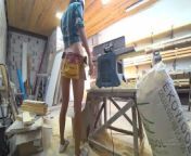 DIY Table part 4p3.1 - Woodworking Day 3 short cut 1 (music Le Le Let Go) from bottomless upskirt