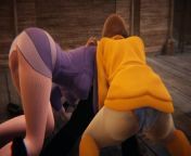 Scooby Doo - Velma and Daphne Halloween threesome - 3D Porn from dobyxxx