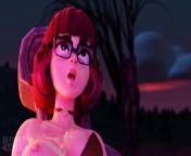 Velma Halloween Animation (Blenderknight, LewdHeart) from boy doo