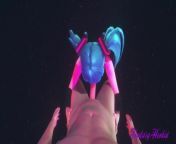 Vocaloid Hentai - POV Miku Blowjob in a Striptease Club from hatsune miku meme