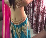 Hot Babhi Playing with her Clit during menstruation period from saree romance