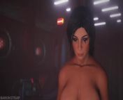 Lara Croft in the Orgasm Machine from womb raider the tomb raider xxx porn parody