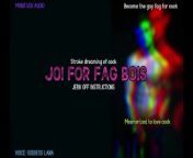 JOI for Fag Bois from gaysboys