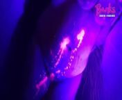 Neon UV Paint Sploshing! Blacklight Synth Rave Music Video from polar lights ru nude 003