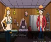 One Slice Of Lust (One Piece) v1.6 Part 3 Nico Robin Naked Body Taking Sun from robin restaurant