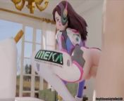Overwatch D.va 2020 compilation with sound from skm
