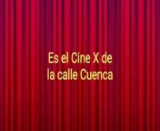 Gangbang at the X cinema in Valencia from adult theater sluts