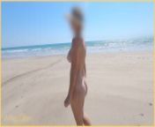 Exhibitionist Wife Beach Voyeur 4k | Fully Nude | Wifey Does from nudist camp hot gir