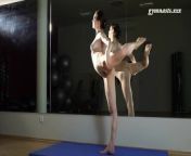 Masha Korjagina raises her legs and spreads them from masha babko nude t