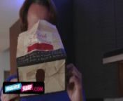 Perv Stepdads Trick Their Innocent Teen Girls Iris Rose & Alison Rey During Movie Night from pokemon ash iris sex