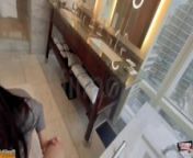 Hookup Sex with Horny Asian Classmate in the Deluxe Suite Bathroom from 福州鼓楼区洪山镇约爱联系方式（q 522008721选妹网址ym2299 com高端服务 ukj