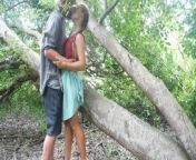 Hot couple can&apos;t wait to get home and have passionate sex in the jungle from jungle hot tarzan witi katkari fuck hard all seansarana kapoor sex videos