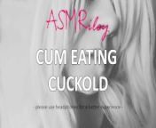 EroticAudio - Cum Eating Cuckold, Gangbang, DP, CEI| ASMRiley from audiostory