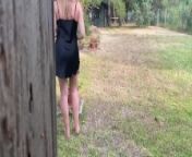 I Spied On My Teenage Gardener and Fucked Her Doggy. Risky Public Fuck! - CUMSHOT POV from tamil garden sex lovers public place video bangla mom and