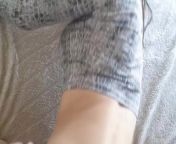 DIRTY TALKING CUTE TEEN BEGS HIM TO STOP, TWERKS AND CUMS ON BIG COCK - POV REAL ORGASM from begy