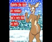 Rudette The Thicc Ass Reindeer from actress rain song without bra