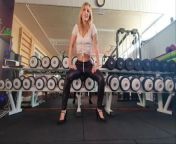 Serenexx GYM SHOOT, just some video of me on a shoot ;o) xx from binglia xx video mov
