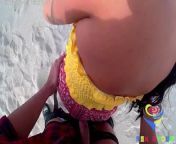Rex Ryder XXX | Rex Creampies Inside Zoey Pussy At Sand Dunes | Outdoor Fucking from jugando diversao ginastic de areia