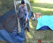 Watching Wife Fuck Camping Neighbor in Tent from neighbor caught couple fucking outdoor