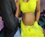 Fucking Indian Desi in hot yellow saree (part-1) from indian desi boobs dance horss xxxx girl vide
