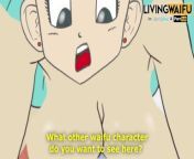 DRAGON BALL Z 2D Real Anime Waifu BULMA Big Japanese Ass Booty MILF Cosplay Hentai porn sex xxx GT from odia cartoon comedy sex xxx vid