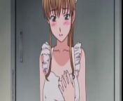 Hot Maid In A Naked Apron Pleases Master from glob hentai