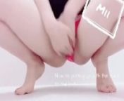 [Pee Challenge] Re-challenge! Pissing in a glass and chestnut erection japanese girl from 155 chan hebe res 693