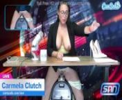 News Anchor Carmela Clutch Orgasms live on air from live nudangladesh news xxxxx