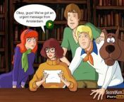 Sooby-Doo Mystery Incorporated - Velma and Daphne Fucked by Monster Dicks from cartoon skooby dooby doo sex