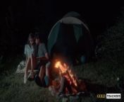 American schoolgirl has romantic sex by the night fire from camrip