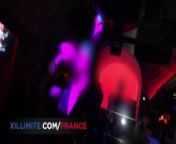Real swingers in french clubs from naked club video