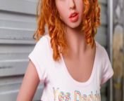 New Sex Doll Is A Fiery Teen Redhead With Small Tits from bengalisexvideo com www sexvideos