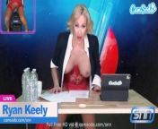 Camsoda - Hot Sexy Big Boobs Milf Ryan Keely Gives It To Hot Sex Machine Live On Air from www bdxvideofemale news anchor sexy news videodai 3gp videos page xvideos com xvideos indian
