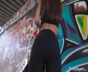 Public Agent Hot Brown Haired Girl having sex in POV Outside from desishopupron com