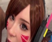 &nbsp;Girl Cosplay D.Va from Overwatch and Sucks Dick till Facial from 买球去那个网站ww3008 cc买球去那个网站 air