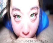 Green Eyes ASIAN NURSE deepthroat crying POV blowjob for her patient! ( sukisukigirl ) from crying pov