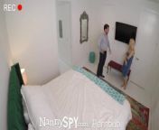 NANNYSPY Partying Nanny Starts The New Year On Wrong Foot from shower room spy