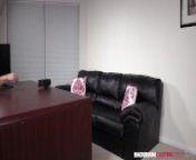 Back Room Casting Couch - 18yo Madison Loses Virginity On Camera! from lean back