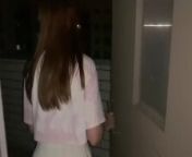 Picked up a schoolgirl on the street and fucked her in the entrance. from call