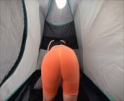 Big Tits Blonde fucks Stranger at Camp - Outdoors from afrika kamp