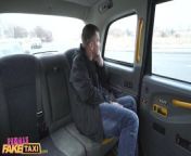 Female Fake Taxi Lady Gang takes a big cock in her perfectly formed rear end from taxsi