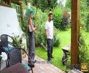 HUNT4K. Lawn Mower Sluts - Lucky Bee from lucky indian thief got indian big boobs house wife pussy fuck