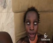 ANAL 24 yo African black slut Gracy loves taking white dick in her ass! from african men weight girl sexomi