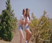 WOWGIRLS Three amazing models Sia Siberia, Elizabeth and Isabella De Laa getting fucked by one lucky guy outdoors from indian three girls one boy sex video