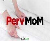 Step-son Trains Step-mom To Take A Big Fat Cock Deep In Her Asshole - PervMom from milf mastrubte solo