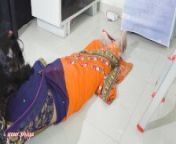 cute saree bhabhi gets naughty with her devar for rough and hard anal sex after ice massage on back from hindi adult web series