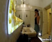Short Skirt NO UNDERWEAR tight shaved pussy girl in bathroom to make a try on haul video for her Tik Tok Compilation Video from telugu actress transparent bra nude boob