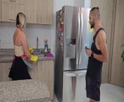 My boss&apos;s son seduces me and his father surprises us fucking in the kitchen Kourtney Love from gizem karaca sexs ciplak resimleri