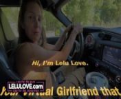 Sexy babe doing live video podcast while driving loud corvette, hubby records from passenger about nudist resort - Lelu Love from pinky kumari tango live video sex show video